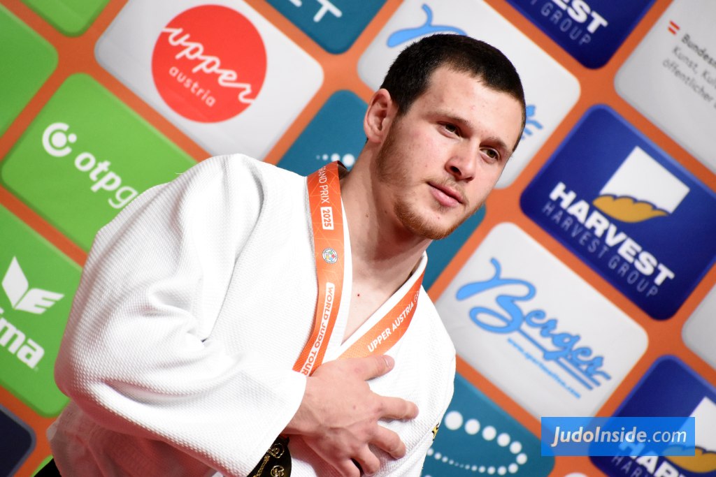 Tato Grigalashvili pratique avec Silver U90kg mais Giorgi Jabniashvili attrape l'or à Linz