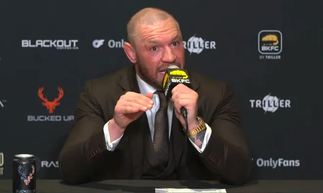 Conor dit maintenant qu'il reviendra à l'UFC à 1 condition