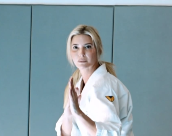 Ivanka Trump montre ses compétences Jiu-Jitsu
