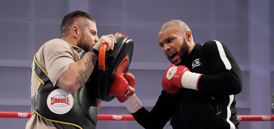 Les séances d'entraînement des médias d'Eubank et Benn