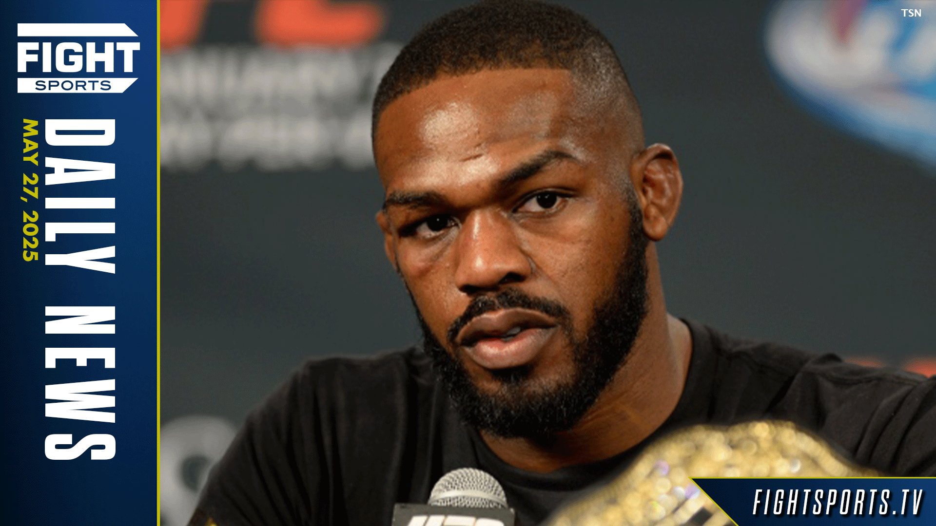 Les fans essayant de faire pression sur l'UFC
