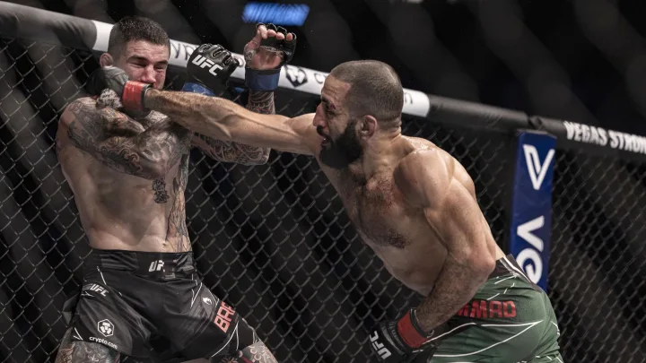 Belal Muhammad sur l'ancien champion de 170 livres Georges St-Pierre