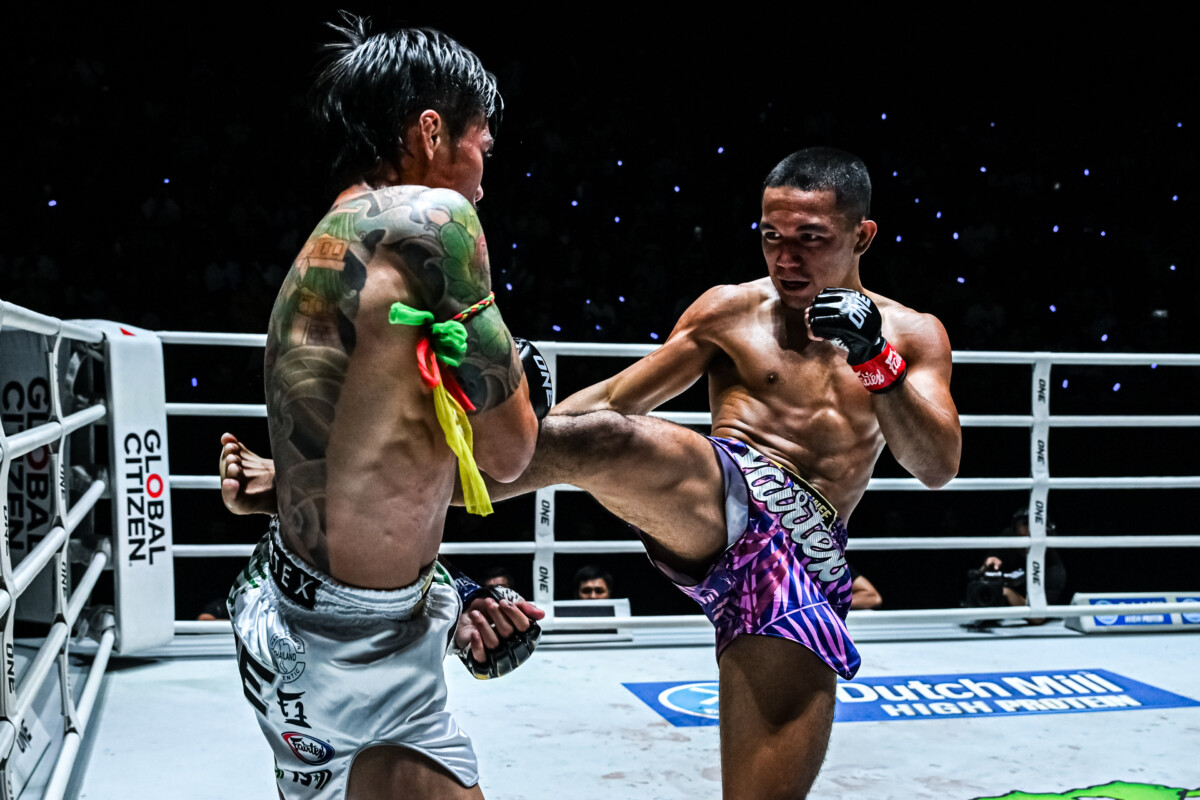 Pataknin Sinbimuaythai Singtanawat Nokjeanladkrabang un vendredi combat 107 15