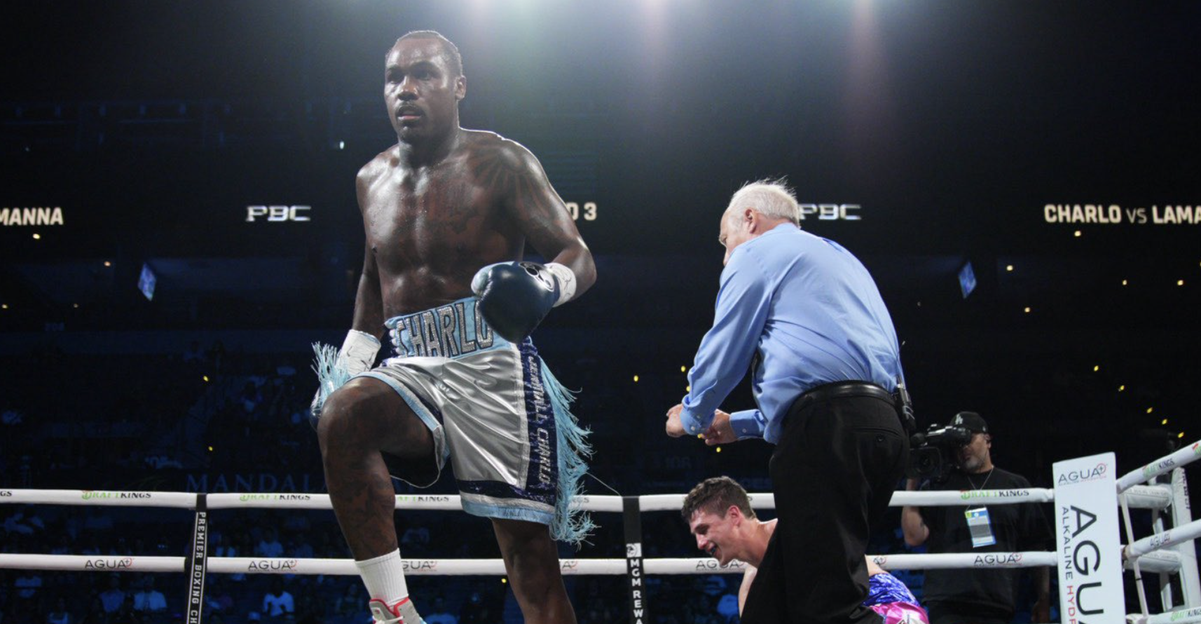 Charlo laisse tomber Lamanna trois fois dans une victoire d'arrêt