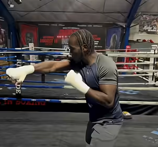 Les fans réagissent aux images d'entraînement de Crawford pour Canelo