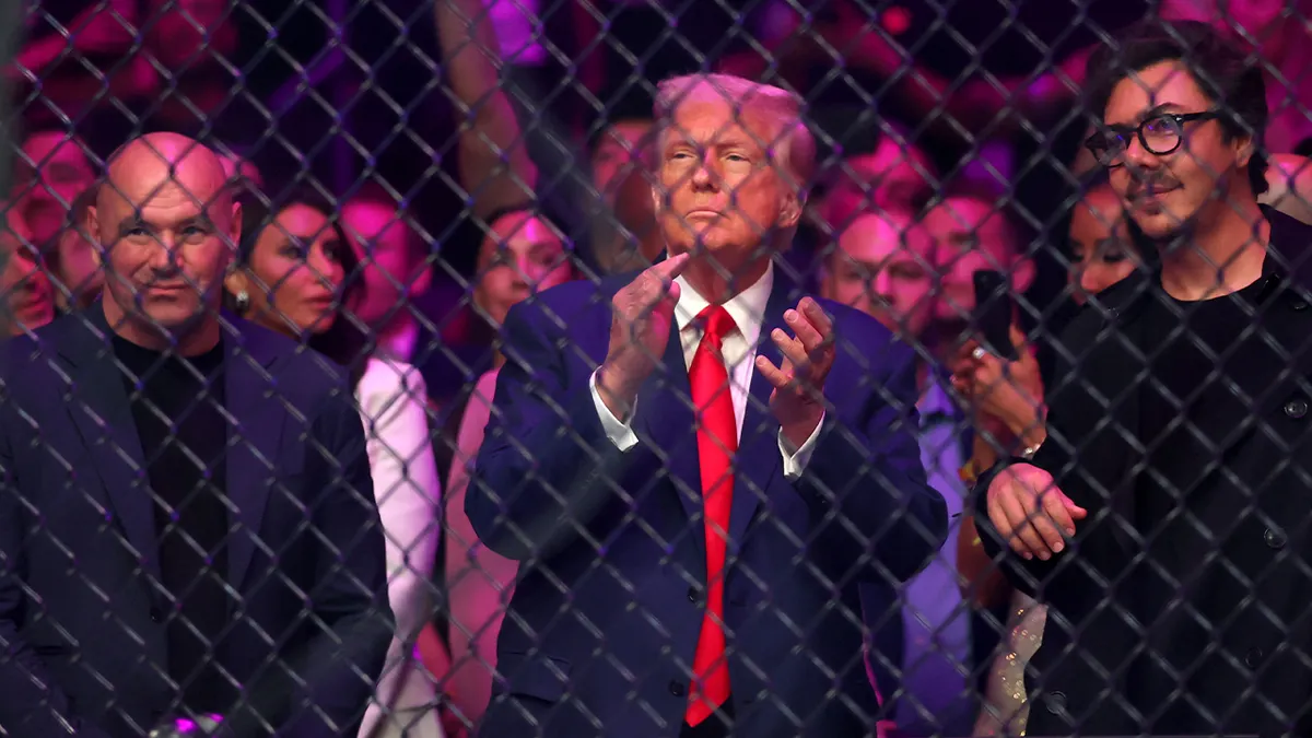 L'accueil chaleureux du président Donald Trump à l'UFC 316 dans le New Jersey
