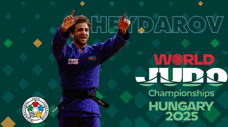 Le héros judo de l'Azerbaïdjan Hidayat Heydarov est motivé pour plus