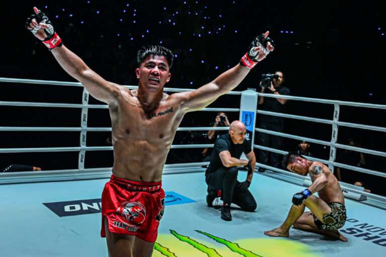«J'avais tellement besoin de cette victoire» – Jhanlo Mark Sangiao réfléchit à la victoire cruciale lors d'une soirée de combat 33