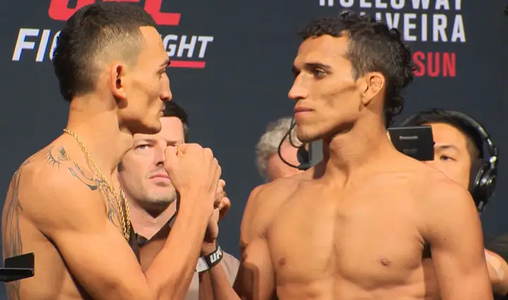 Charles Oliveira confiant concernant l'éventuel match revanche avec Max Holloway