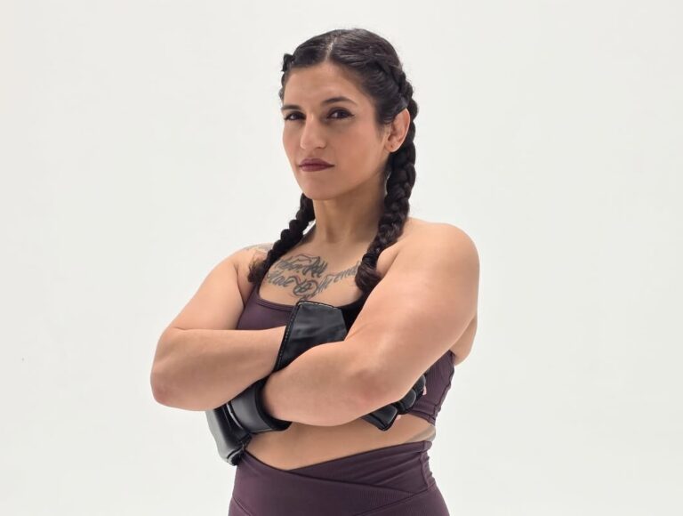 «  Je suis quelqu'un qui va pousser le rythme '' – Natalie Salcedo promet une action non-stop lors d'une nuit de combat 35