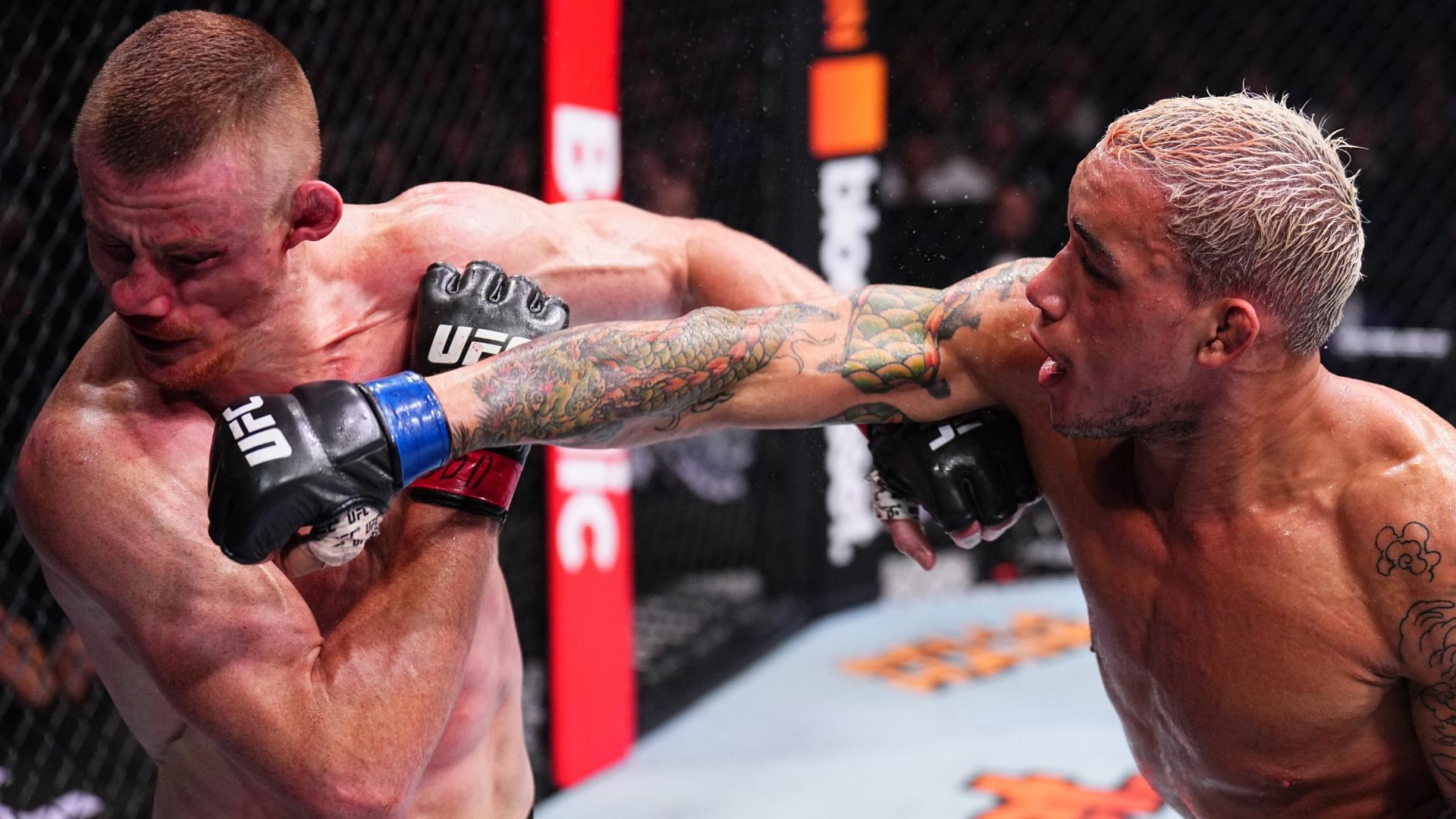Le vainqueur Ultimate Fighter Saison 29 Bryan Battle publié par l'UFC