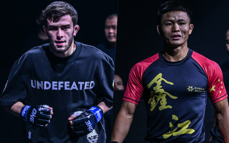 Top-Five classée des prétendants à la MMA de poids mouche Sanzhar Zakirov, Hu Yong se déroulant pour verrouiller les cornes à un combat nocturne 36