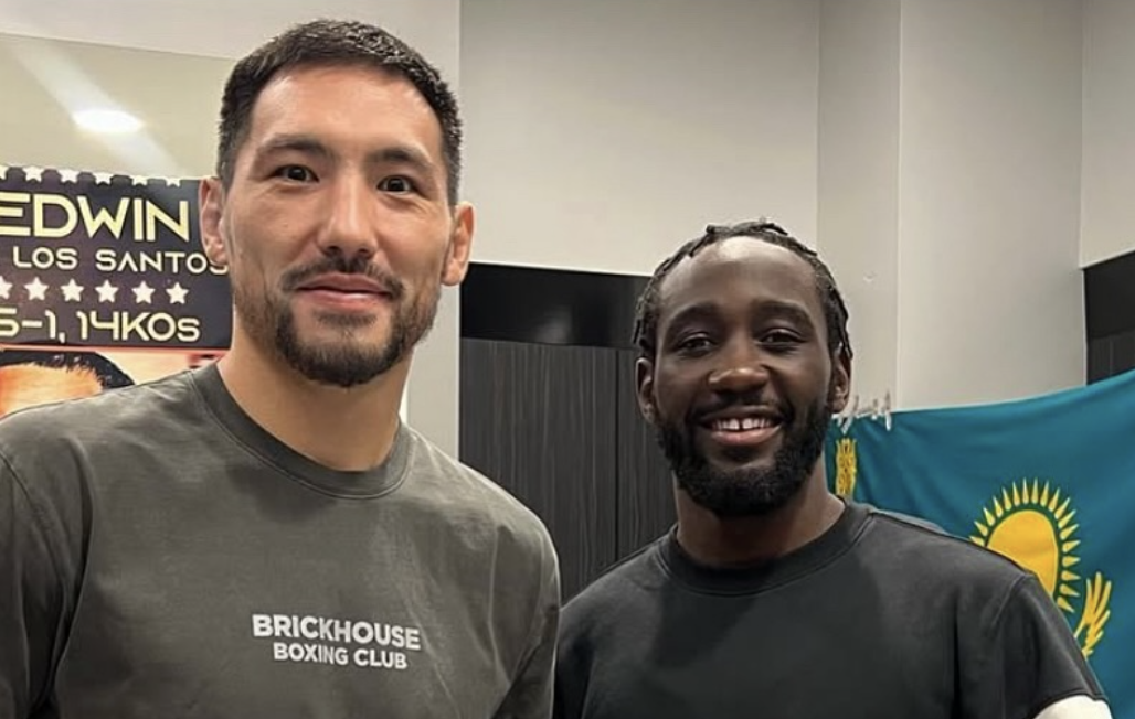 Janibek Alimkhily appelle Terence Crawford