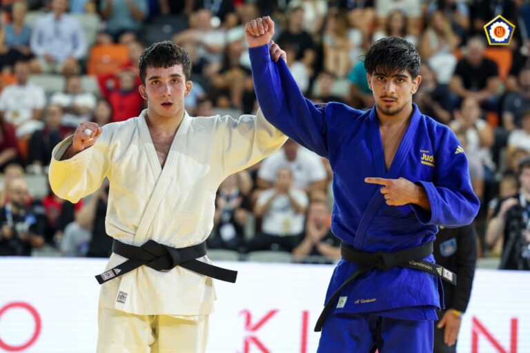 Irakli Goginashvili et Mihajlo Simin frappent l'or aux Européens Junior
