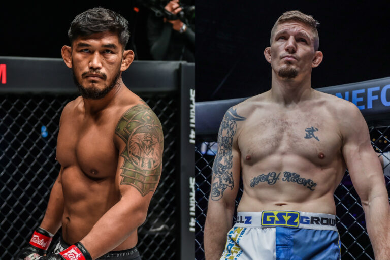Les anciens champions du monde du MMA Aung La N Sang, Zebaztian Kadestam jette dans une soirée de combat 36