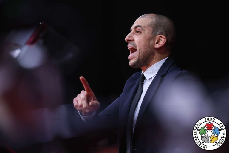 Poliglot et judocoach Pedro Guedes Lands en Belgique