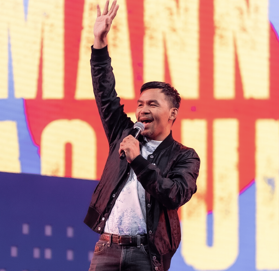 Manny Pacquiao lance les promotions de Manny Pacquiao