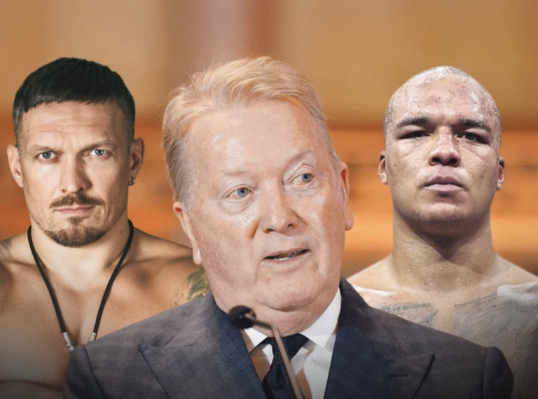 Frank Warren dit Usyk contre. Les négociations avec Wardley sont en cours