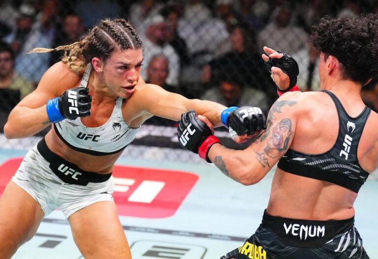 Mackenzie Dern remporte le titre des 115 livres avec sa victoire sur Virna Jandiroba à l'UFC 321