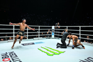 Panthère noire Johan Estupinan ONE Fight Night 37 9