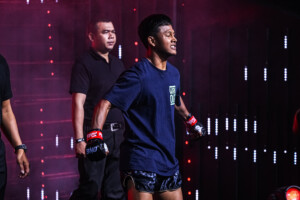 Panthère noire Johan Estupinan ONE Fight Night 37 3