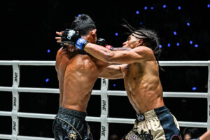 Panthère noire Johan Estupinan ONE Fight Night 37 7