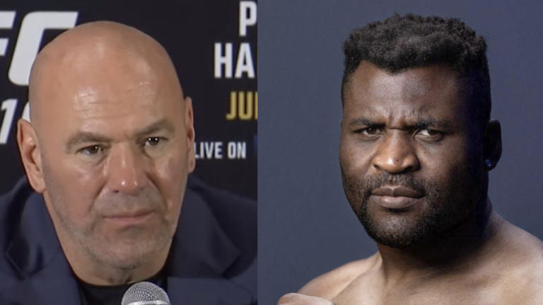 Dana White partage l’histoire de la confrontation au bureau de Ngannou