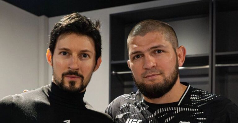 Pavel Durov, PDG de Telegram, accepte l&rsquo;invitation à s&rsquo;entraîner avec Khabib Nurmagomedov