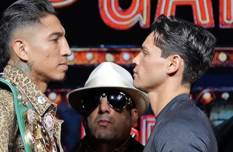 Ryan Garcia se moque de l&rsquo;ancien entraîneur lors du coup d&rsquo;envoi de Barrios