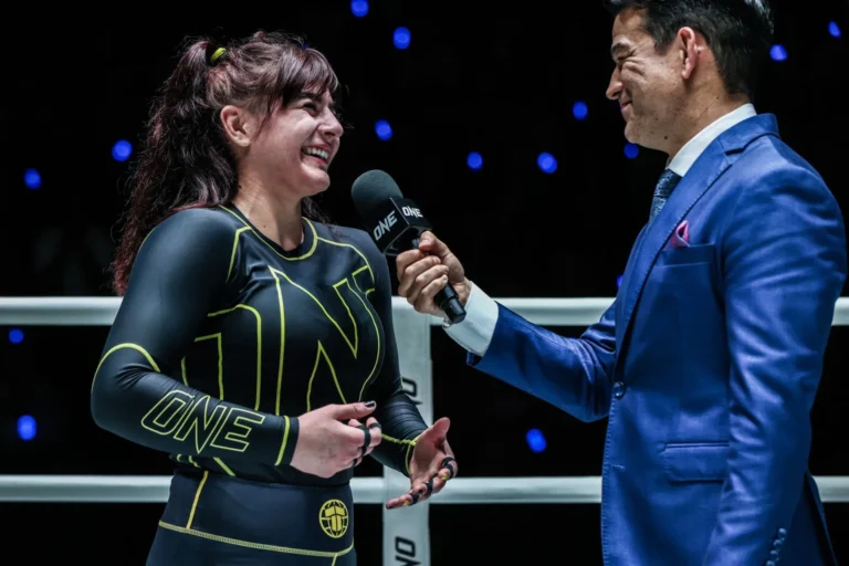 Helena Crevar brille lors de ses débuts en ONE Championship