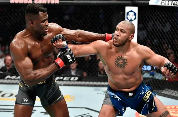 Francis Ngannou Ciryl Gane
