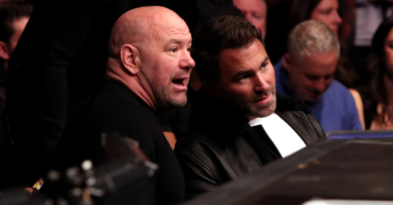 Dana White prête à boxer Eddie Hearn