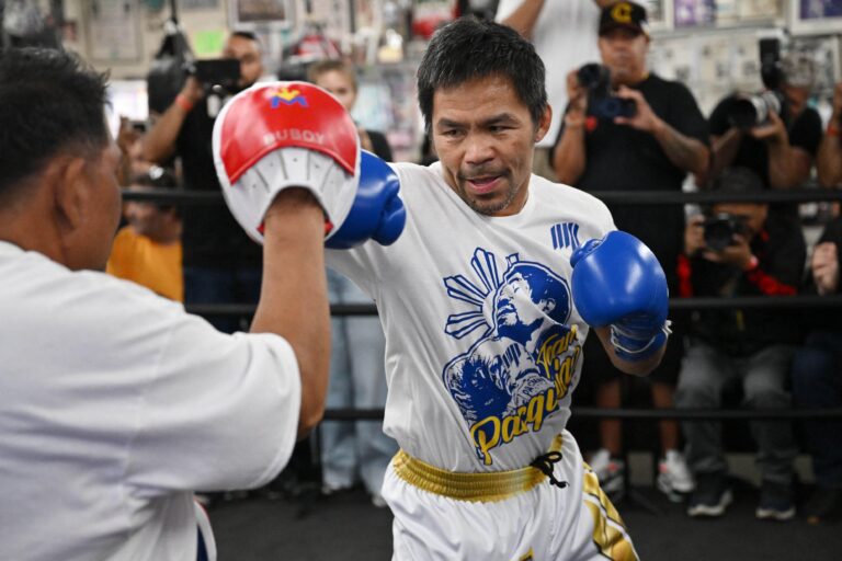 Pacquiao nomme un champion actif qui lui ressemble le plus