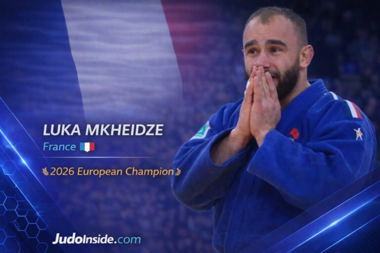 Luka Mkheidze récupère l&rsquo;or européen avec une brillante transition