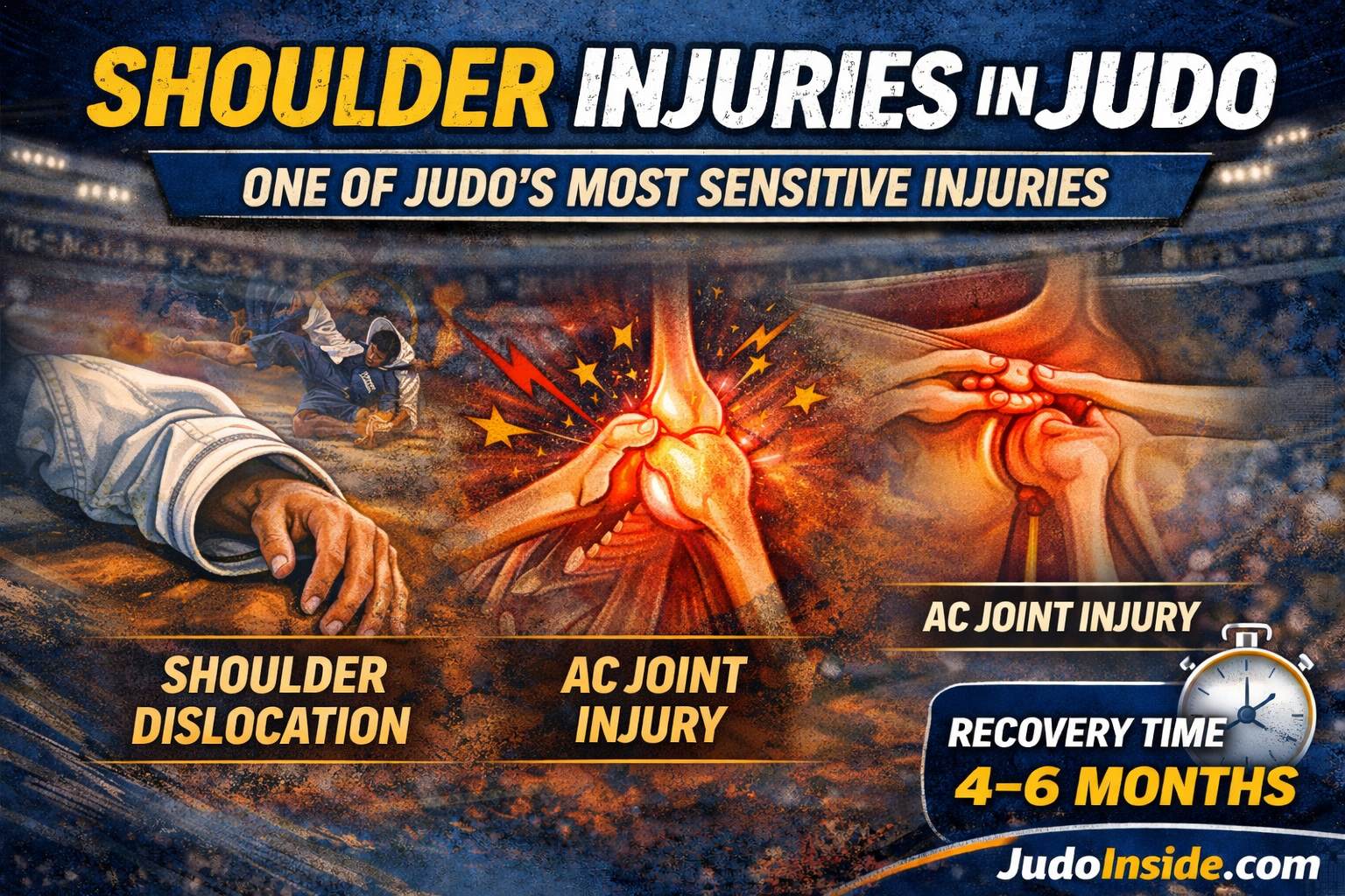 Pourquoi les blessures à l'épaule en judo peuvent être si problématiques