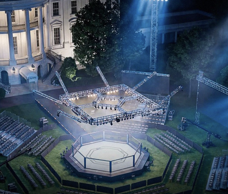 Qui occupera les sièges sur la pelouse sud de la Maison Blanche pour l’UFC Freedom 250 ?