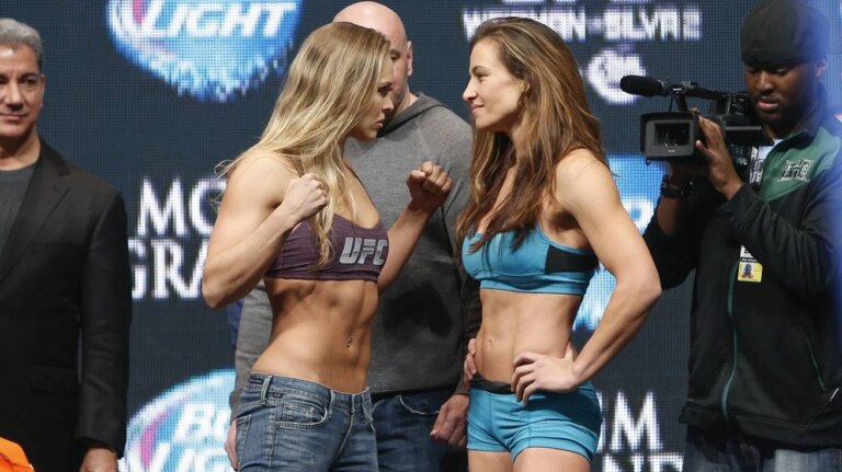 Ronda Rousey sur le recours à l&rsquo;aide de l&rsquo;entraîneur de l&rsquo;ancienne rivale Miesha Tate