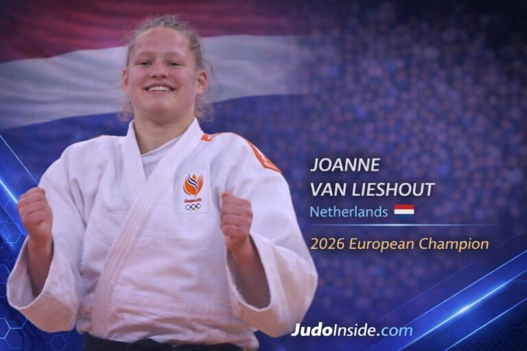 La championne d&rsquo;Europe Joanne van Lieshout trouve l&rsquo;équilibre au-delà du tatami