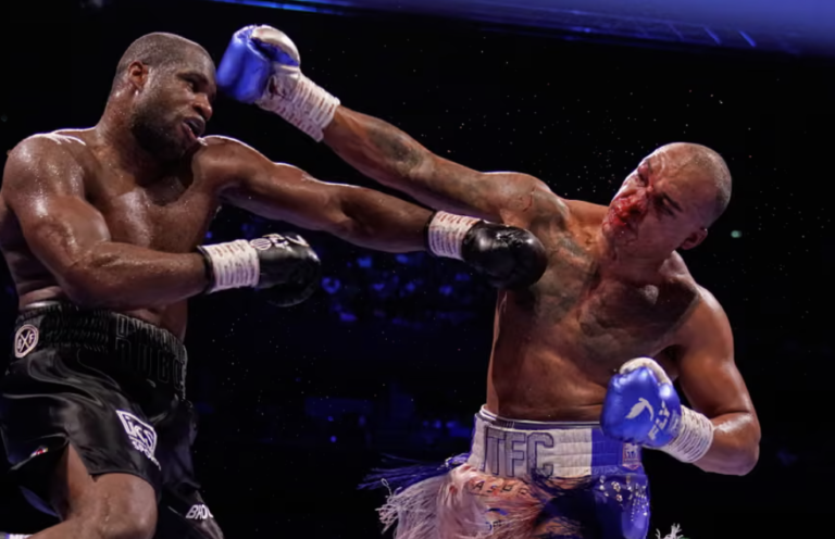 Dubois survit aux renversements pour devenir champion WBO des poids lourds