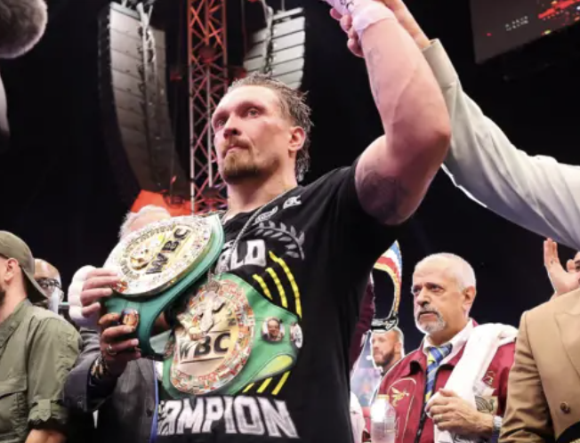 Le prochain combat d'Usyk - SPORTS DE COMBAT
