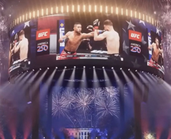 Dana White révèle les rendus de la soirée de surveillance de l'UFC Freedom 250