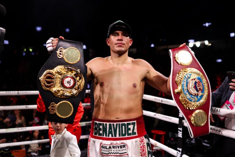 Le prochain combat de Benavidez serait sur le point d&rsquo;être finalisé