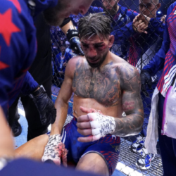 Le tabouret du coin de Topuria à l&rsquo;UFC Freedom 250 est mis aux enchères