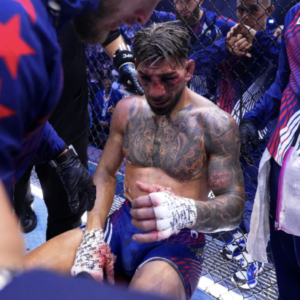 Le tabouret du coin de Topuria à l&rsquo;UFC Freedom 250 est mis aux enchères