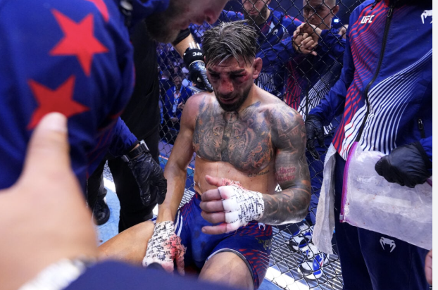 Le tabouret du coin de Topuria à l'UFC Freedom 250 est mis aux enchères