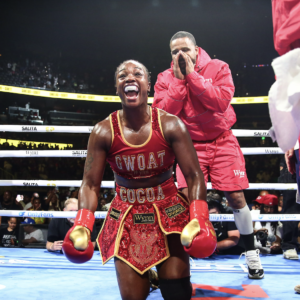 Claressa Shields arrête Kaye Scott