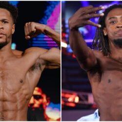 Devin Haney contre Keyshawn Davis est parti