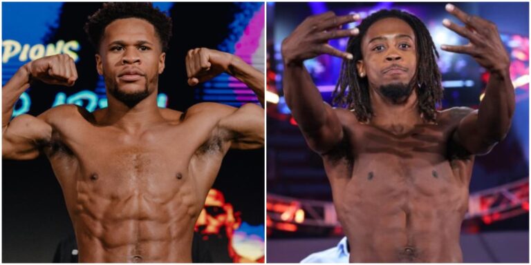 Devin Haney contre Keyshawn Davis est parti