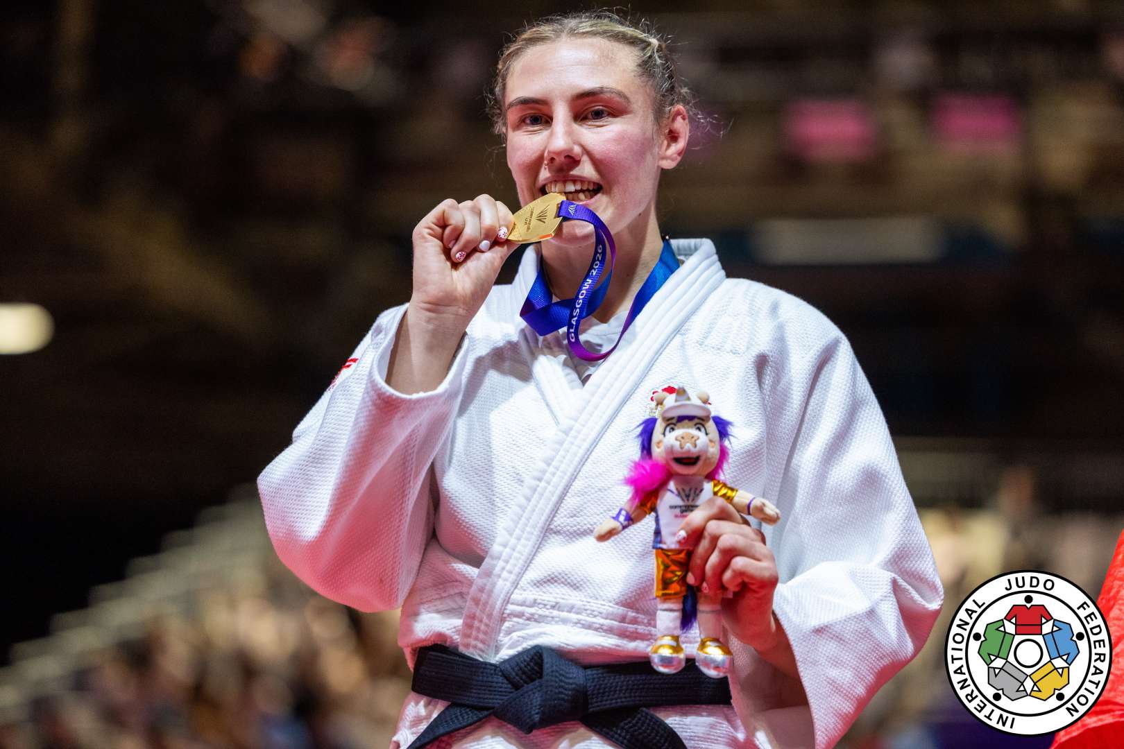 Emma Reid défend la couronne du Commonwealth alors que l'Angleterre est en tête du tableau des médailles en judo