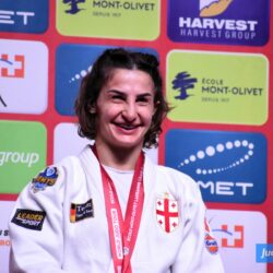 Eteri Liparteliani souligne son statut de champion du monde avec l&rsquo;or à Lausanne